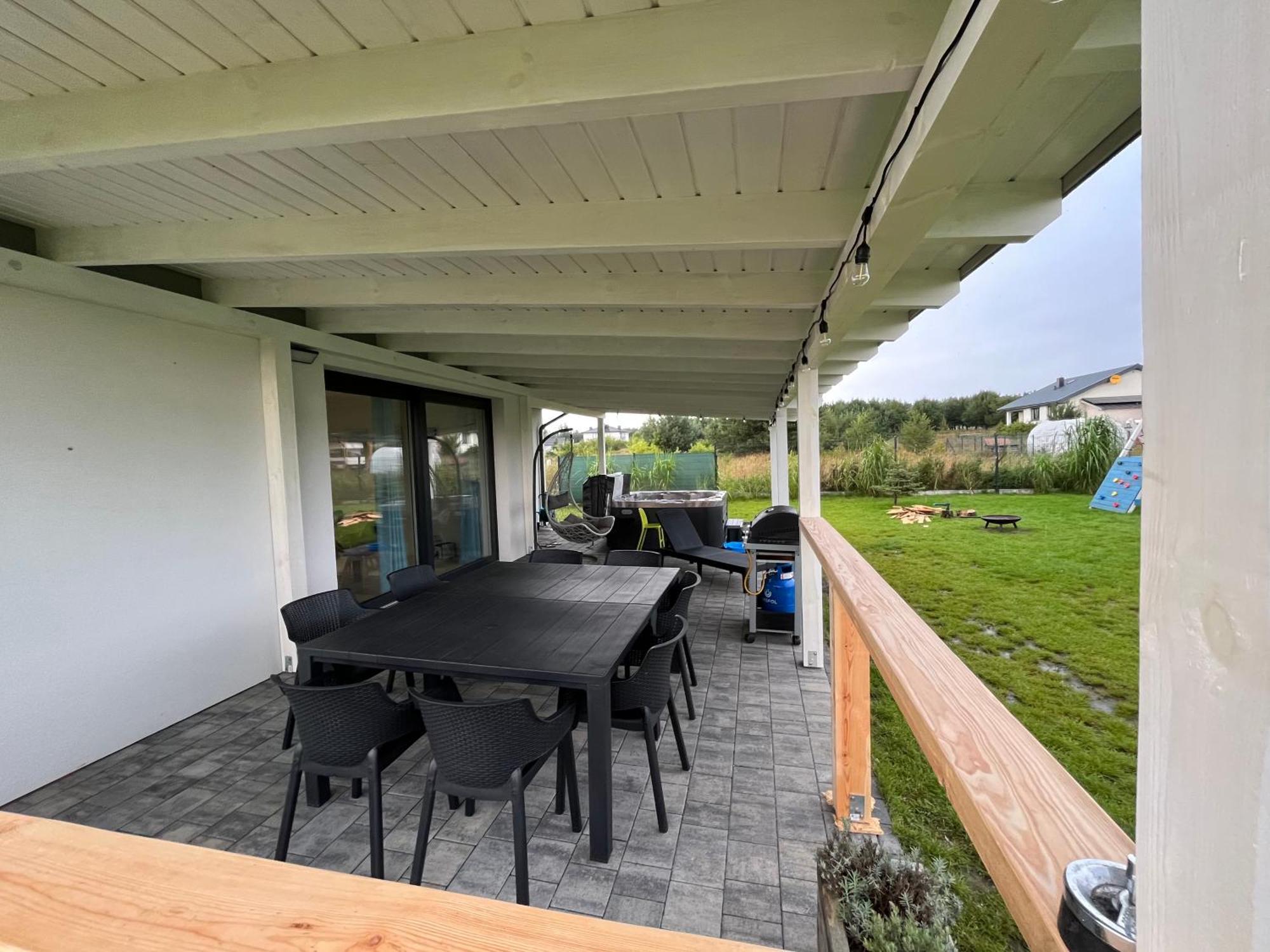 Dom Nad Morzem Z Jacuzzi 10 Osob Morze Przygod Villa Mieroszyno Luaran gambar
