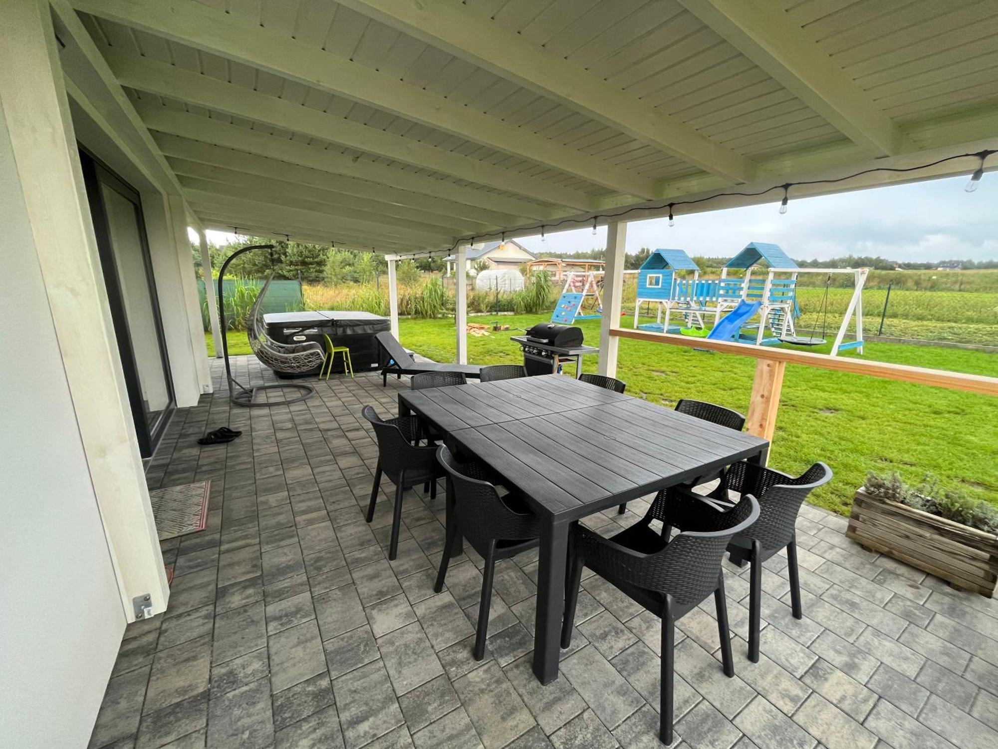 Dom Nad Morzem Z Jacuzzi 10 Osob Morze Przygod Villa Mieroszyno Luaran gambar